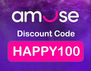 Amuse Discount Code: HAPPY100