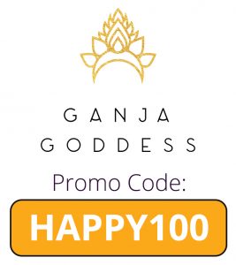 Ganja Goddess Delivers Promo Code: HAPPY100